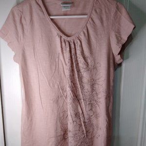 Oh Baby by Motherhood Short Sleeve Tee in Large